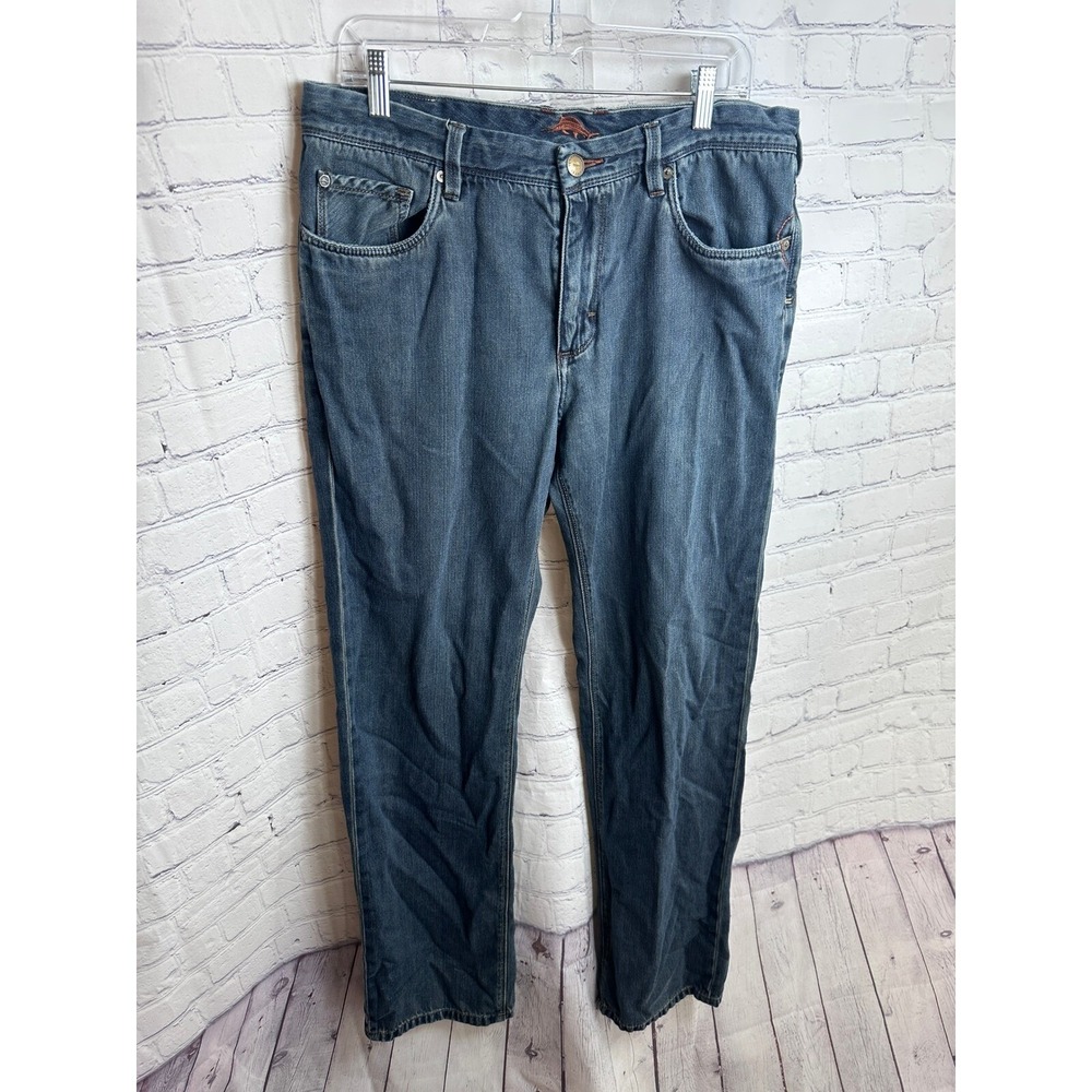 Tommy Bahama Relax Jeans Comfort Fit Denim Blue Casual Mens Size 38x32